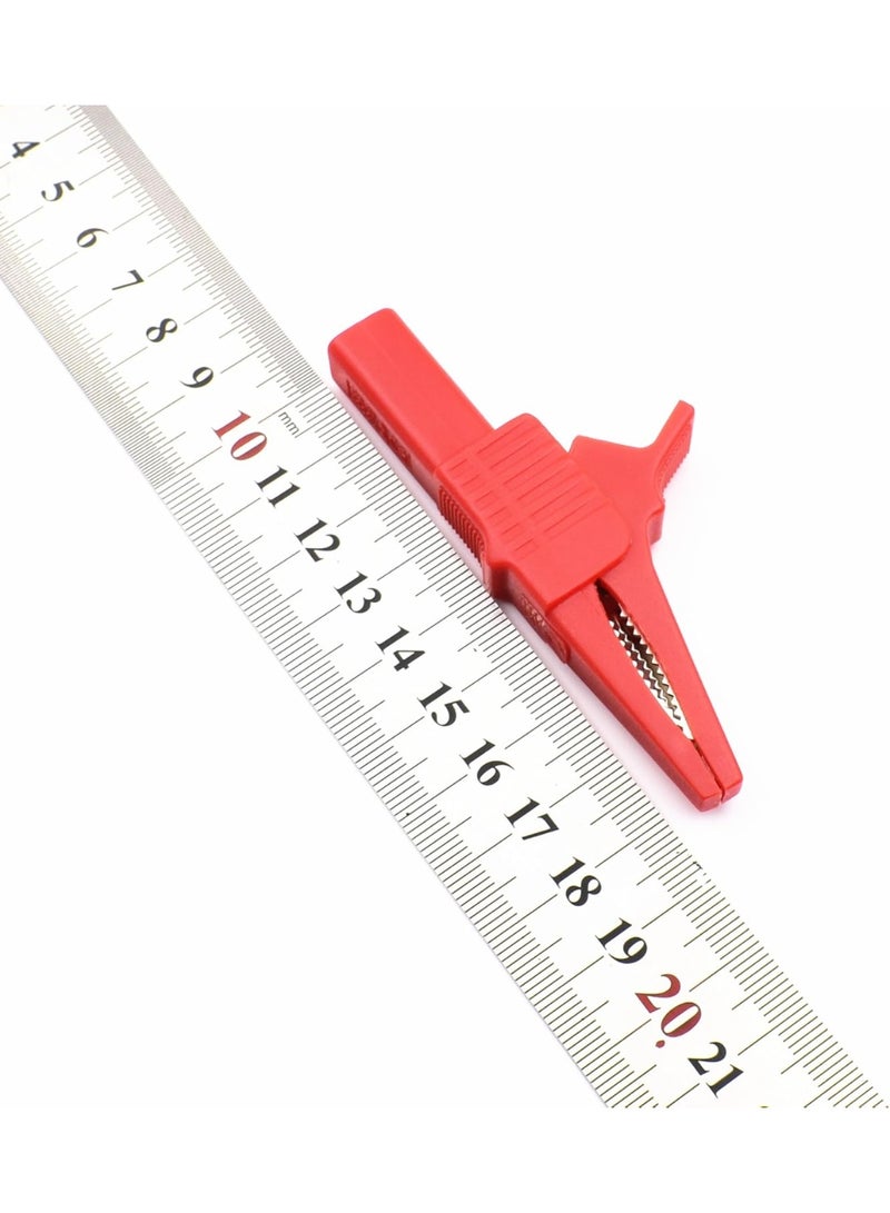 5 ألوان 10 قطعة 1000 فولت 32 أمبير قلابات سيارات سيارات قوية معزولة بالكامل قلابات كهربائية لاختبار الكهرباء مع طرفيات محولات موزا 4 مم لمجسات متعددة - Image 2